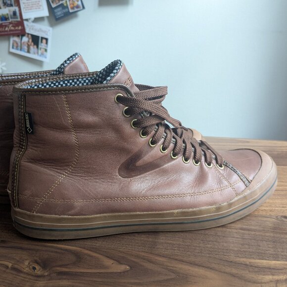 Tretorn Men's Skymra Court Goretex (GTX) Leather Sneaker Size US 11 - Picture 1 of 4